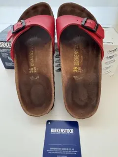 BIRKENSTOCKビルケンシュトック Madrid マドリッド 赤 36のサムネイル