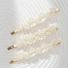 パール ヘアクリップ