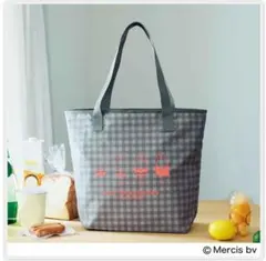 ミッフィーサイズアップ＆たためる保冷バッグトート