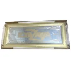 矢沢永吉 E.YAZAWA 鏡 ミラー パブミラー 昭和レトロ 極美品 金縁