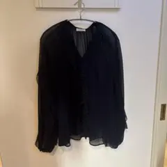 IENA 楊柳ラッフルブラウスのサムネイル