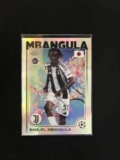 Samuel Mbangula Topps Chrome RC