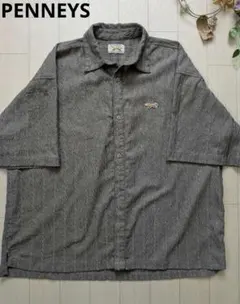 【PENNEYS】 ペニーズ the fox レースシアー ルーズ半袖シャツのサムネイル