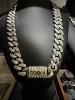 COOGI ダイヤモンド風チェーンネックレス