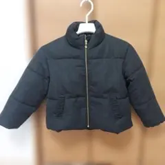 THE SHOP TKキッズダウンコート ブラック　130センチ