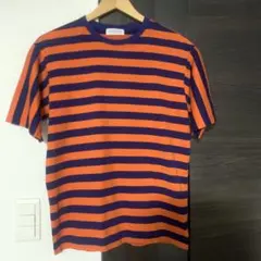 TOMORROWLAND トゥモローランド ボーダー Tシャツ オレンジ