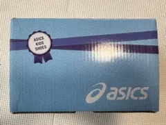 asics キッズ スニーカー ホワイト・ネイビー