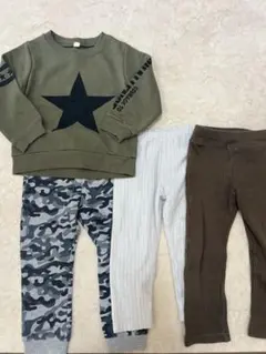 95cm スウェットシャツとパンツセット