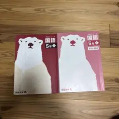 国語 5年上　予習シリーズ