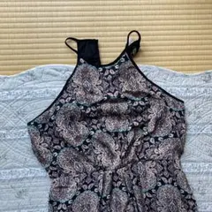 FOREVER21 ペイズリー柄 キャミワンピース M
