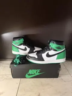 美中古 29cm Nike Air Jordan 1 ハイ ラッキーグリーン