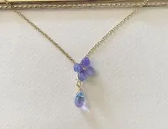 紫陽花 ネックレス
