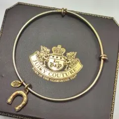 Juicy Couture ホースシュー 馬蹄 チャーム バングル ブレスレットのサムネイル