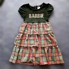 Barbie 半袖ワンピース 130cm　正規品のサムネイル