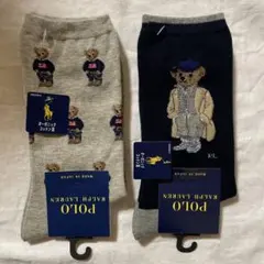 ラルフローレン　ポロベア　ソックス2足