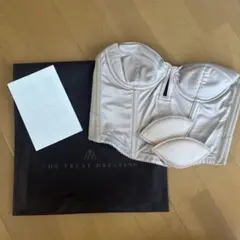 【美品】THE TREAT DRESSING ショートビスチェ B70 パッド付