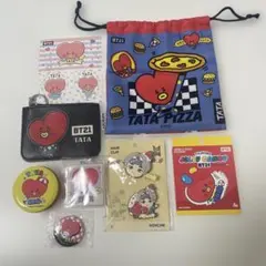 BT21 TATA アクキー マグネット 缶バッジ ヘアクリップ等 8点セット