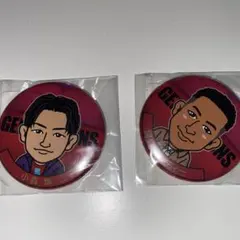 ジェネ　缶バッジ　セット