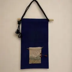 和風 タペストリー 蝸牛 かたつむり
