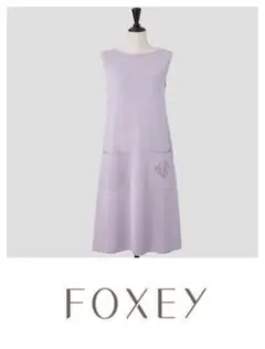 ☆フォクシー42194リネンニットドレス