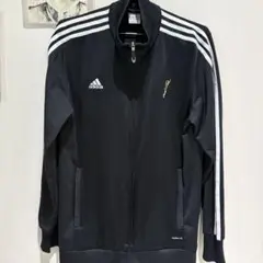 希少】adidas トラックジャケット ブラック Lサイズ - メルカリ