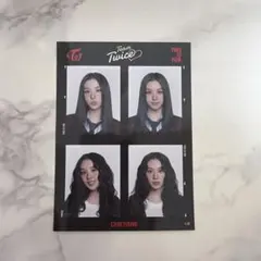 TWICE CHAEYOUNG 証明写真ステッカー