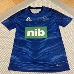 adidas BLUES ラグビー プラクティスシャツ Mサイズ
