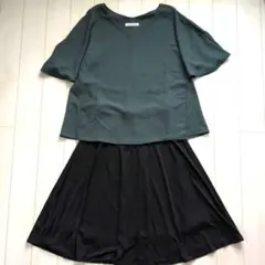 ADORE グリーン 半袖 トップス バックリボン - メルカリ