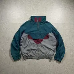 90s GITANO ナイロンジャケット 切替 好配色 ビッグシルエット古着のサムネイル