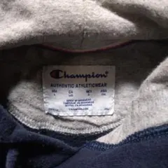 Champion プルオーバーパーカー ネイビー 2XL
