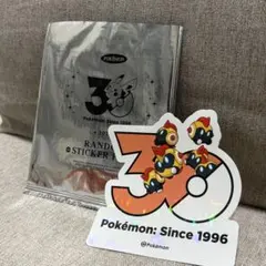 【韓国限定】ポケモン 30周年記念ステッカー タイレーツ