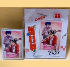 カリスマ 伊藤ふみや 缶バッジ/アクスタセット カリスマ 伊藤ふみや バースデーグッズ2024 アクリルブロック 缶