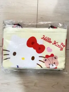 ハローキティ 保温 保冷巾着トートバッグ サンリオランチバッグ