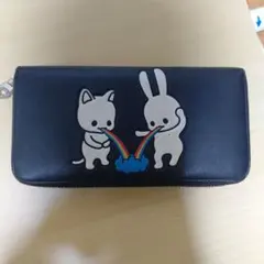 CUNE キューン 長財布 虹ゲロ うさぎ ねこ