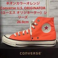 新品Converse ALL STAR US ネオンカラーオレンジ[ハイカット]