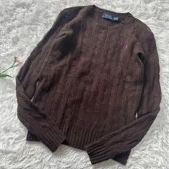 ニットブラウン