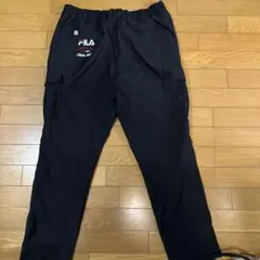 FILA ジャージパンツ ブラック カーゴパンツ