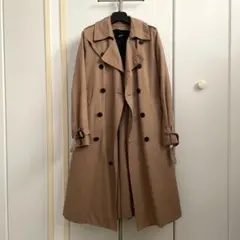 ✨極美品✨ハイク　トレンチコート　ダブル　ライナー付き　2way　ベージュ　S 極美品☆HYKE ライナーロングトレンチコートベージュ2 ベルト付き