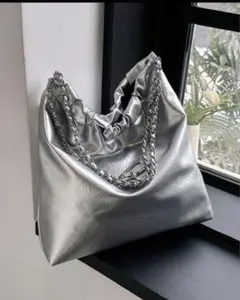 SHEIN バッグ 2個セット シルバー ブラック