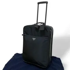 PRADA キャリーケース ナイロン×レザー トラベル メンズ 即利用可◎ PRADA キャリーケース ナイロン×レザー トラベル メンズ 即利用可◎