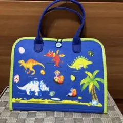 モンテッソーリ　知育玩具 ビジーボード フェルトバッグ　青のサムネイル