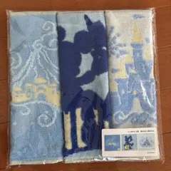 （新品未開封）ディズニー ミニタオル3枚セット25cm バケーションパッケージ