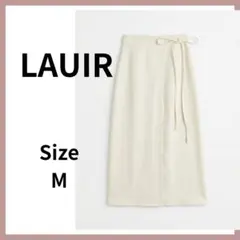 LAUIR ラップスカート アイボリー Mサイズのサムネイル
