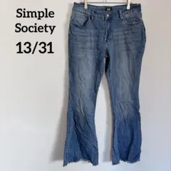 Simple Society 【13/31】ブーツカットデニム ジーンズ