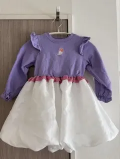 しまむら　RELA. デイジーワンピース　110サイズ