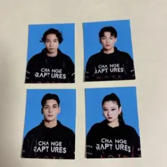 CHANGE RAPTURES 証明写真風ステッカー