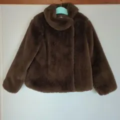【極美品】mayoral ファーコート 9Y 134cm