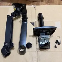 モニターアーム Amazon basic アマゾン ベーシック クランプ式 黒