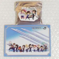 ファイナルファンタジー ヴィンセント 推し旅缶バッジ FINAL FANTASY 3個 未開封 ファイナルファンタジー 推し旅 JR東海 缶バッジ ff ff7