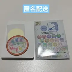 ダッフィー&フレンズ　20周年カラフルハピネスワッペン 全員集合シルエット